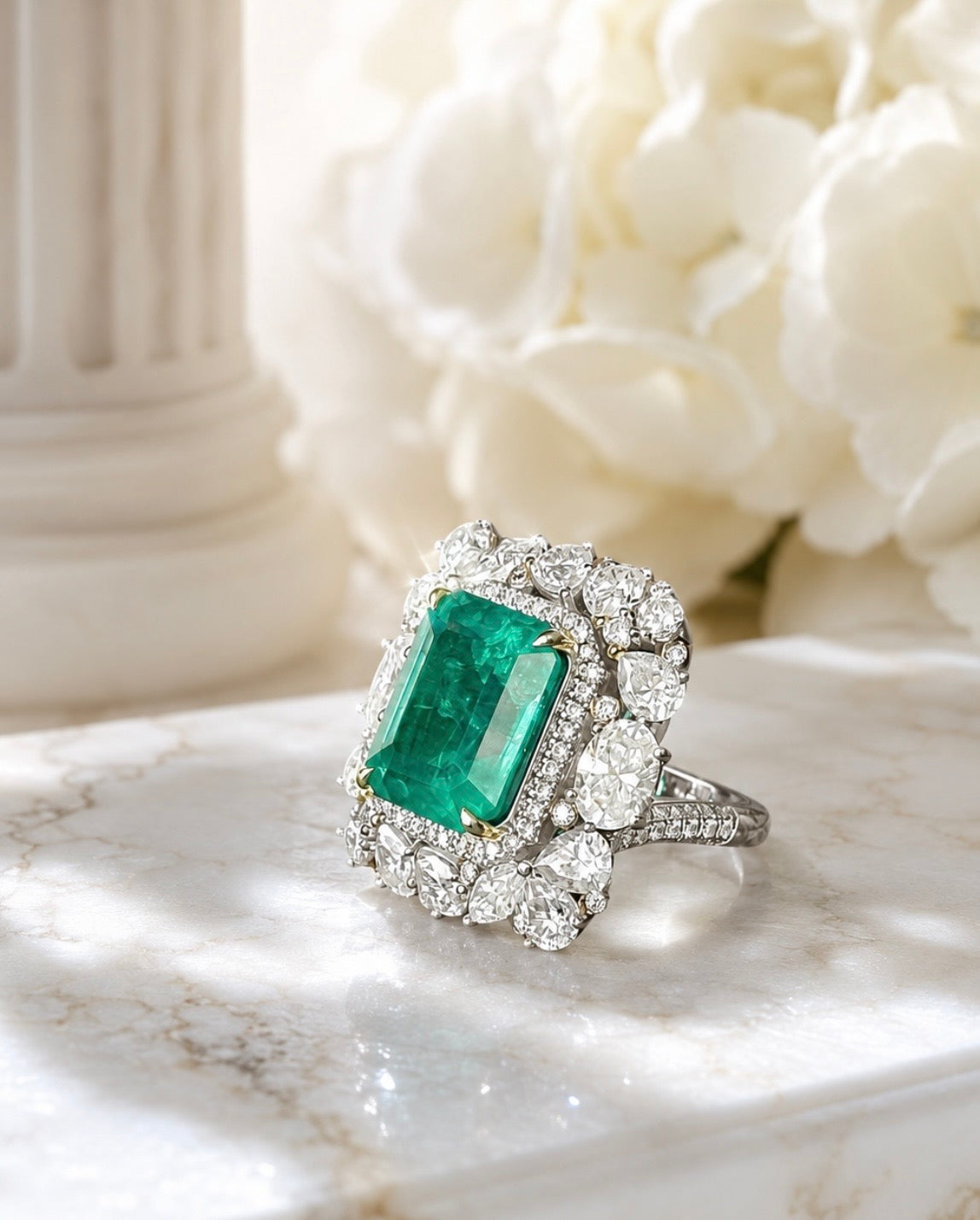 The Royal Emerald Ring