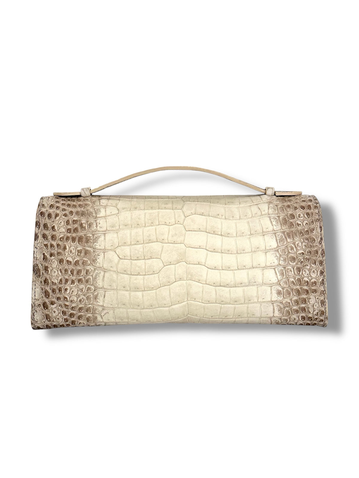 Shades of Taupe Sierra Crocodile - The Minnie Pochette image 2