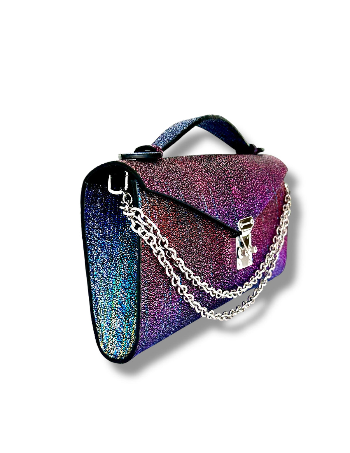 Rainbow Galuchat - Minnie Pochette