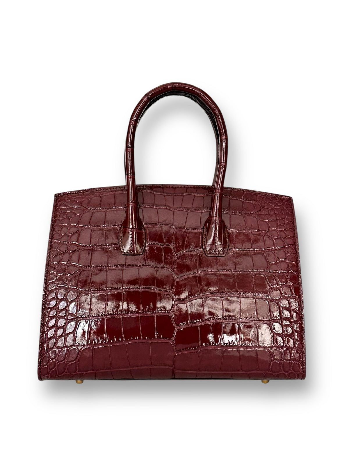 Rich Merlot Alligator - Wrenley Tote image 2