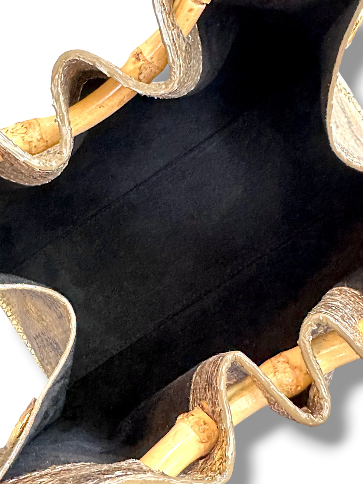 Metallic Gold Python - The Johnna Tote