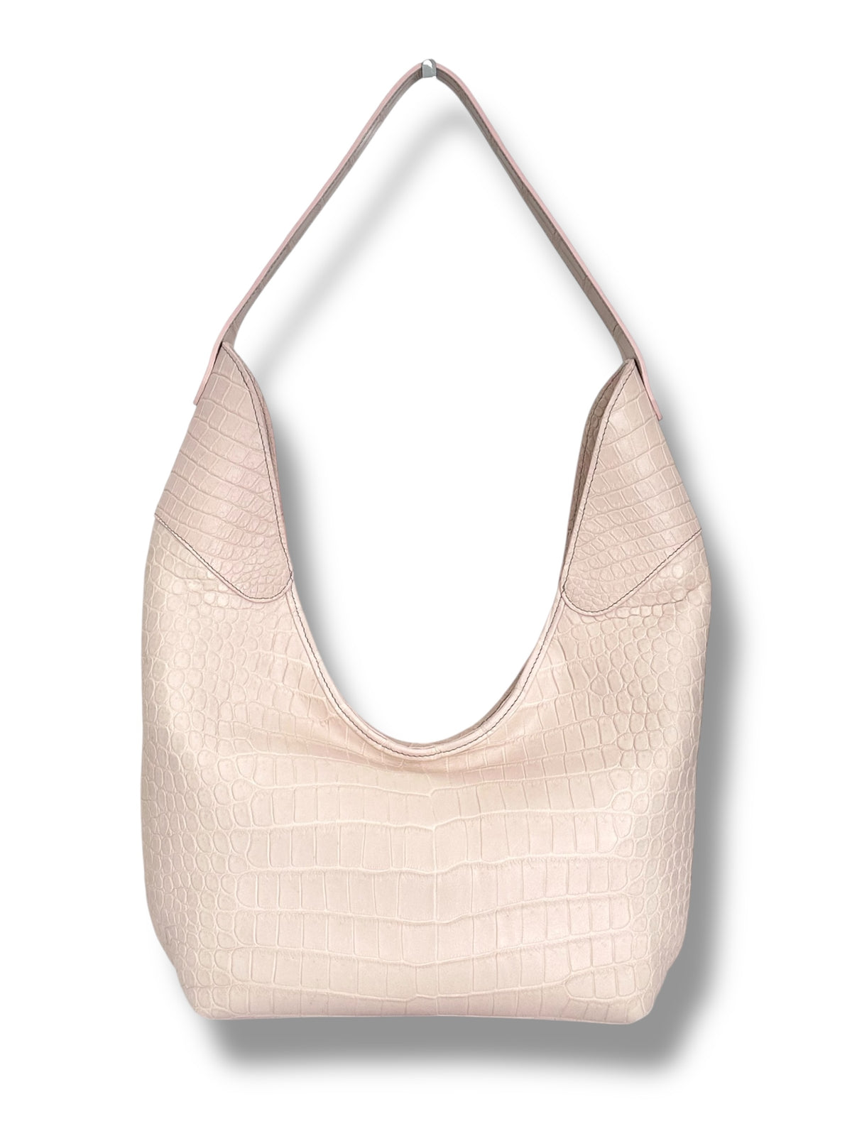 Soft Pink Alligator - The Kyri Hobo image 2