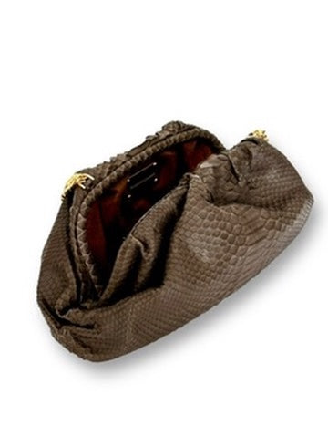 Chocolate Brown Python - Birdie Bag image 3