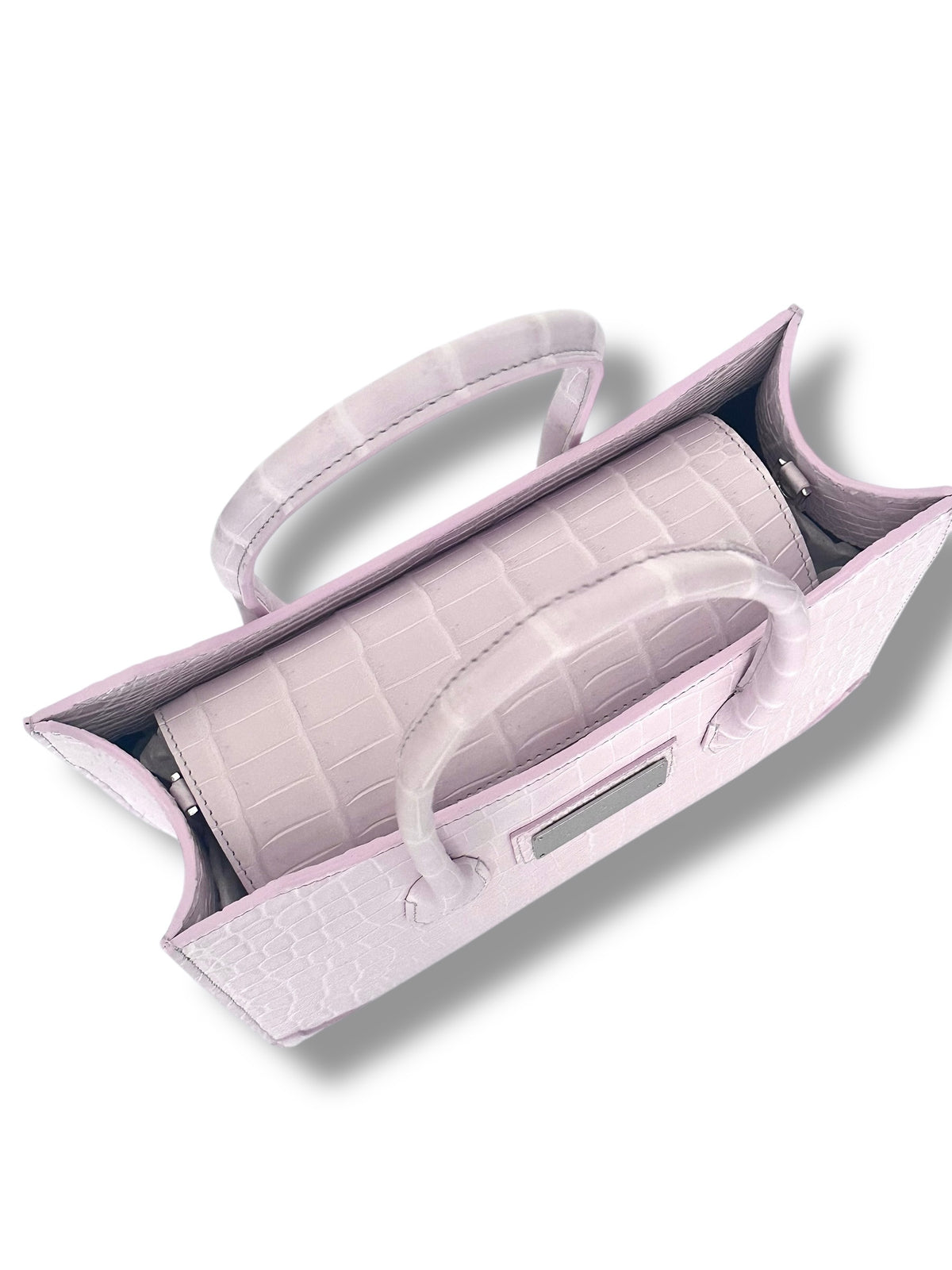 Soft Lavender Niloticus Crocodile - The Kolbie image 3