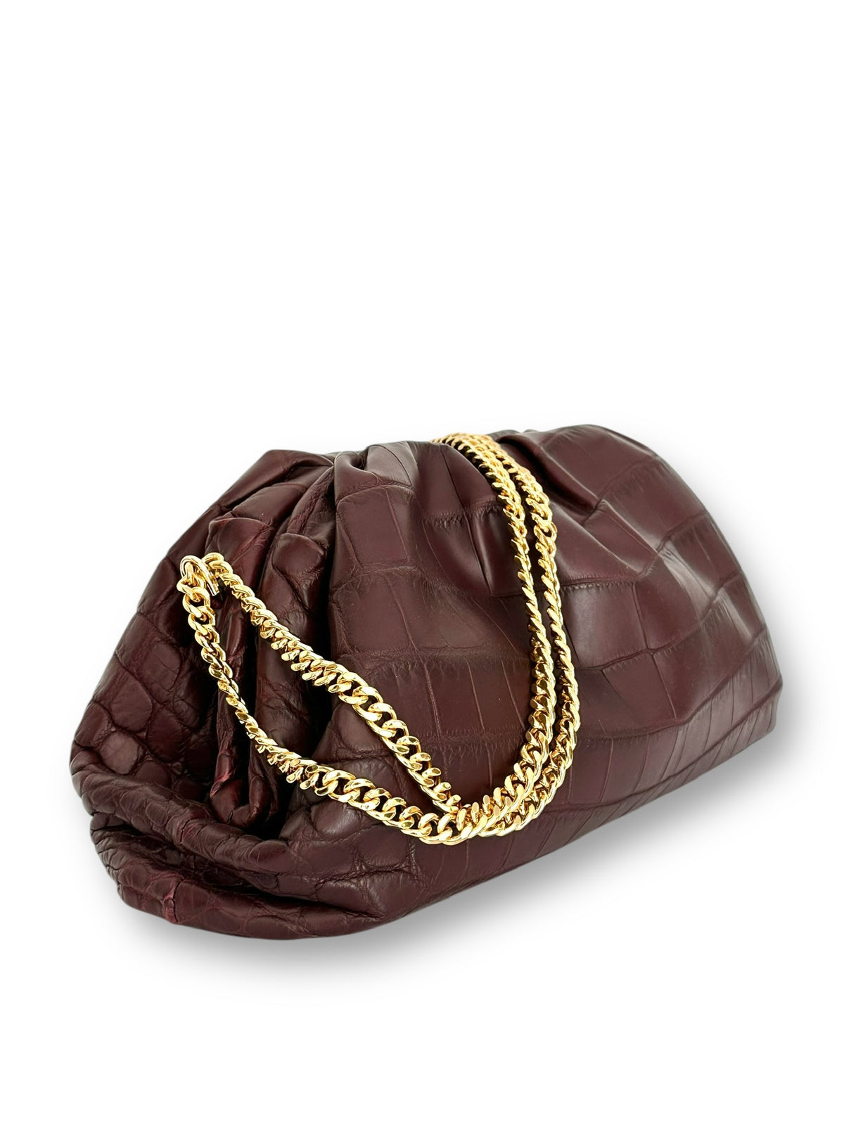 Deep Chocolate Alligator - Birdie Bag image 1