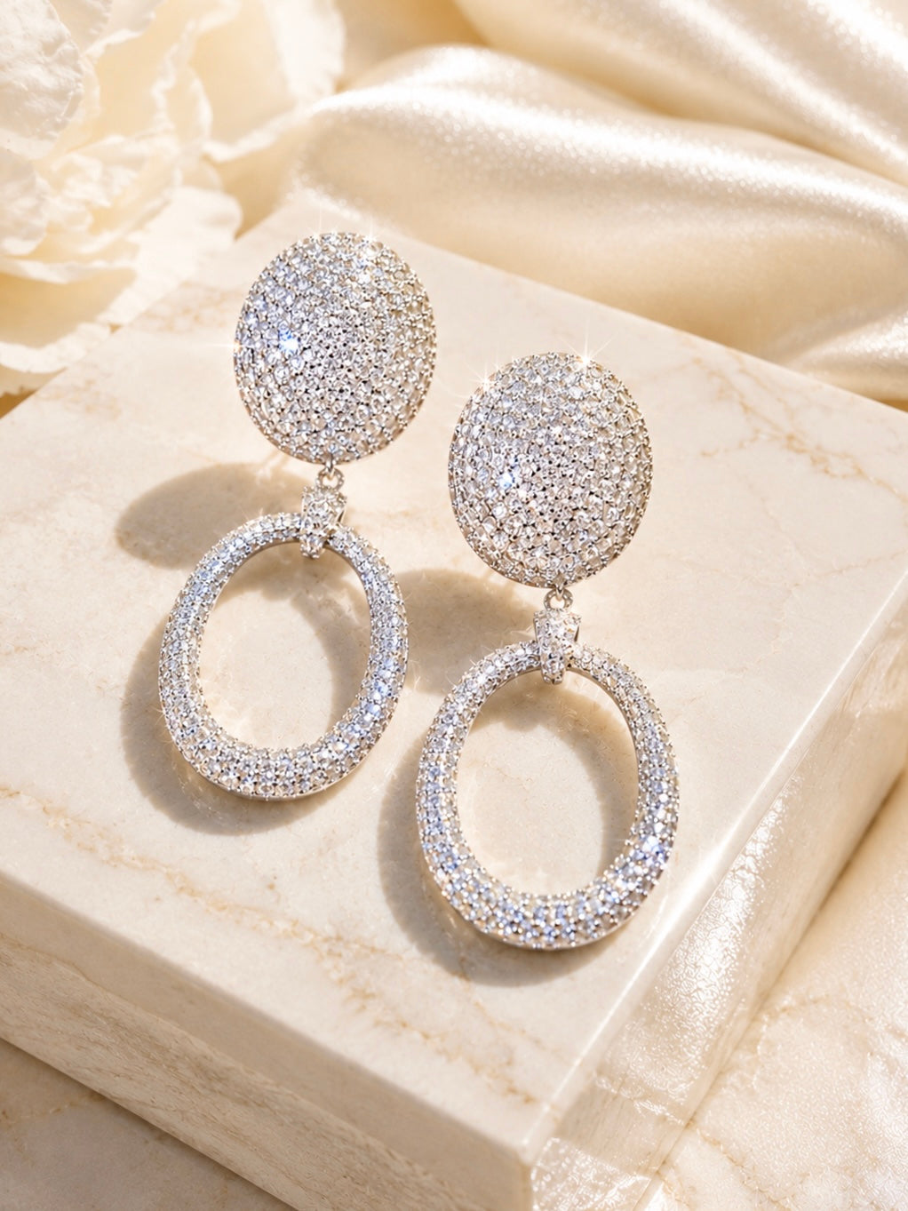 Bombé Hoop Earrings