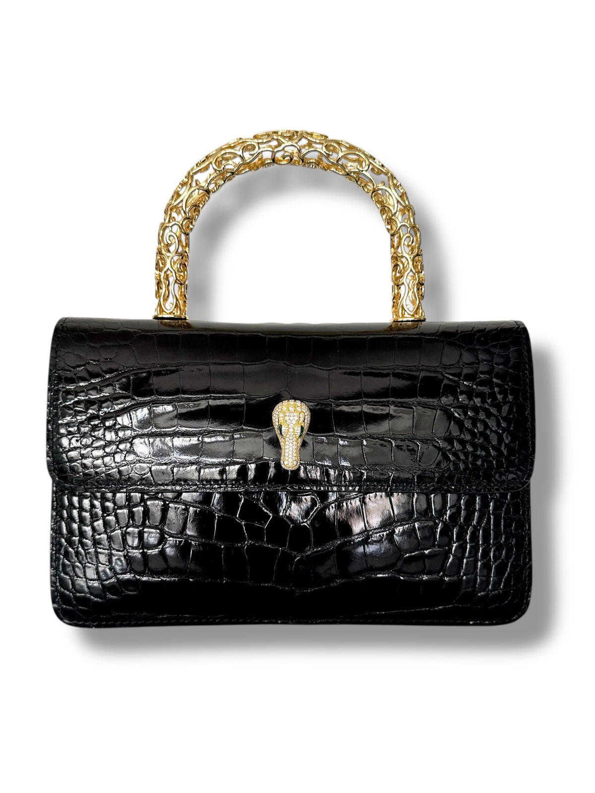 The Alligator Sovereign - The Anka in Black Onyx Alligator