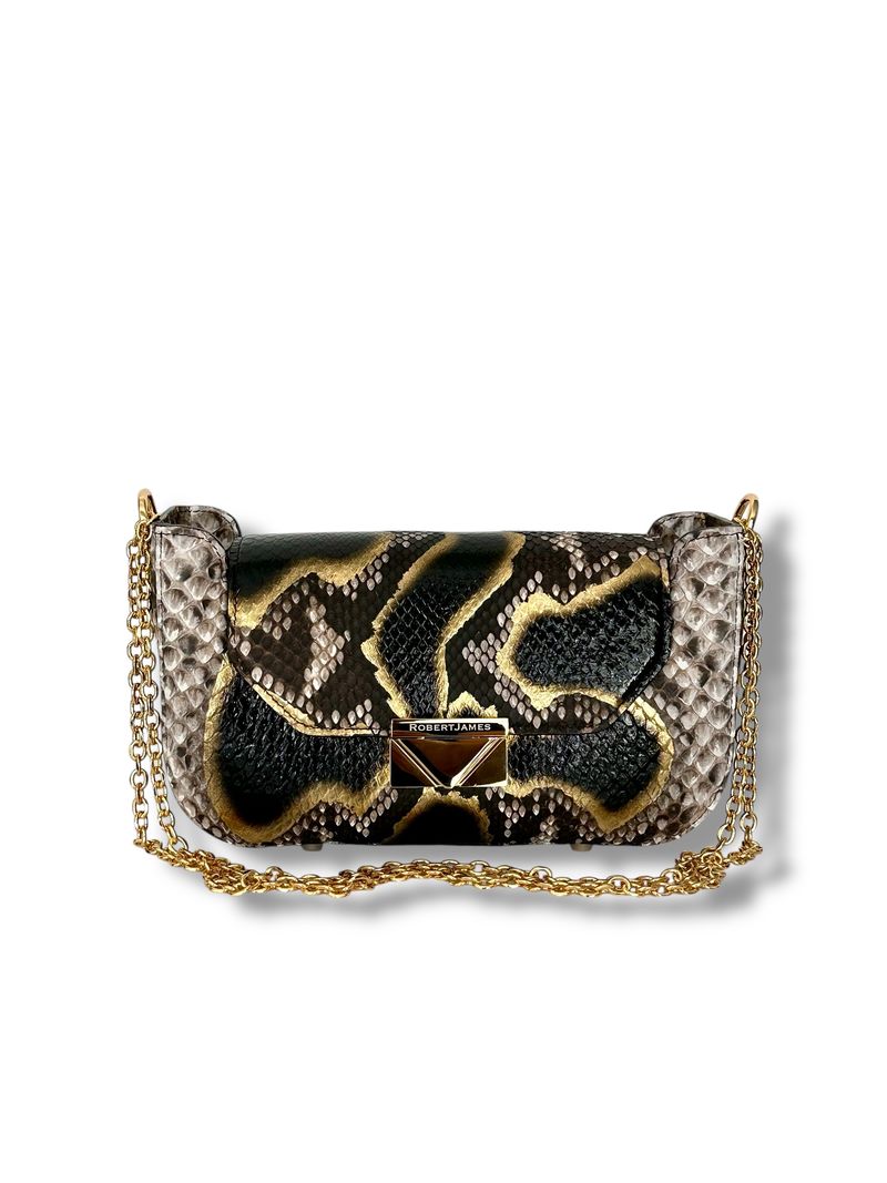 Black, Grey, and Gold Python - Dianne Flap image 0