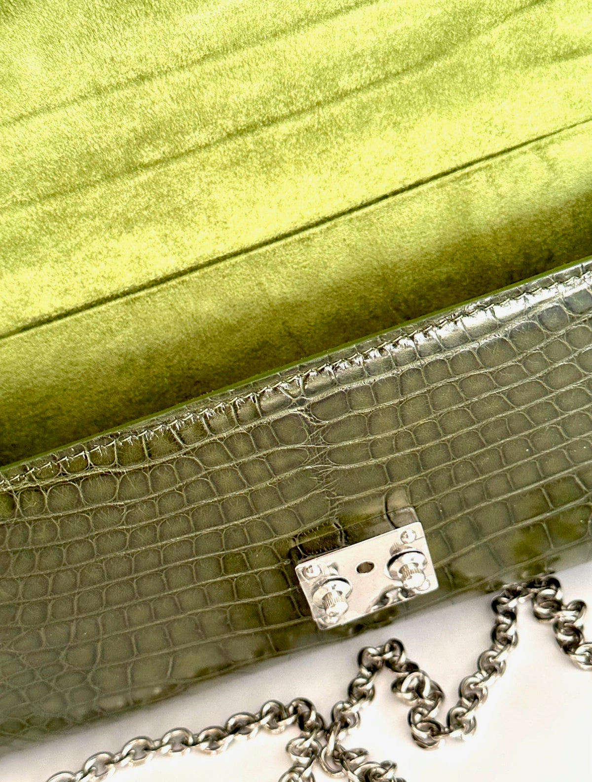 Olive Alligator - Minnie Pochette image 3