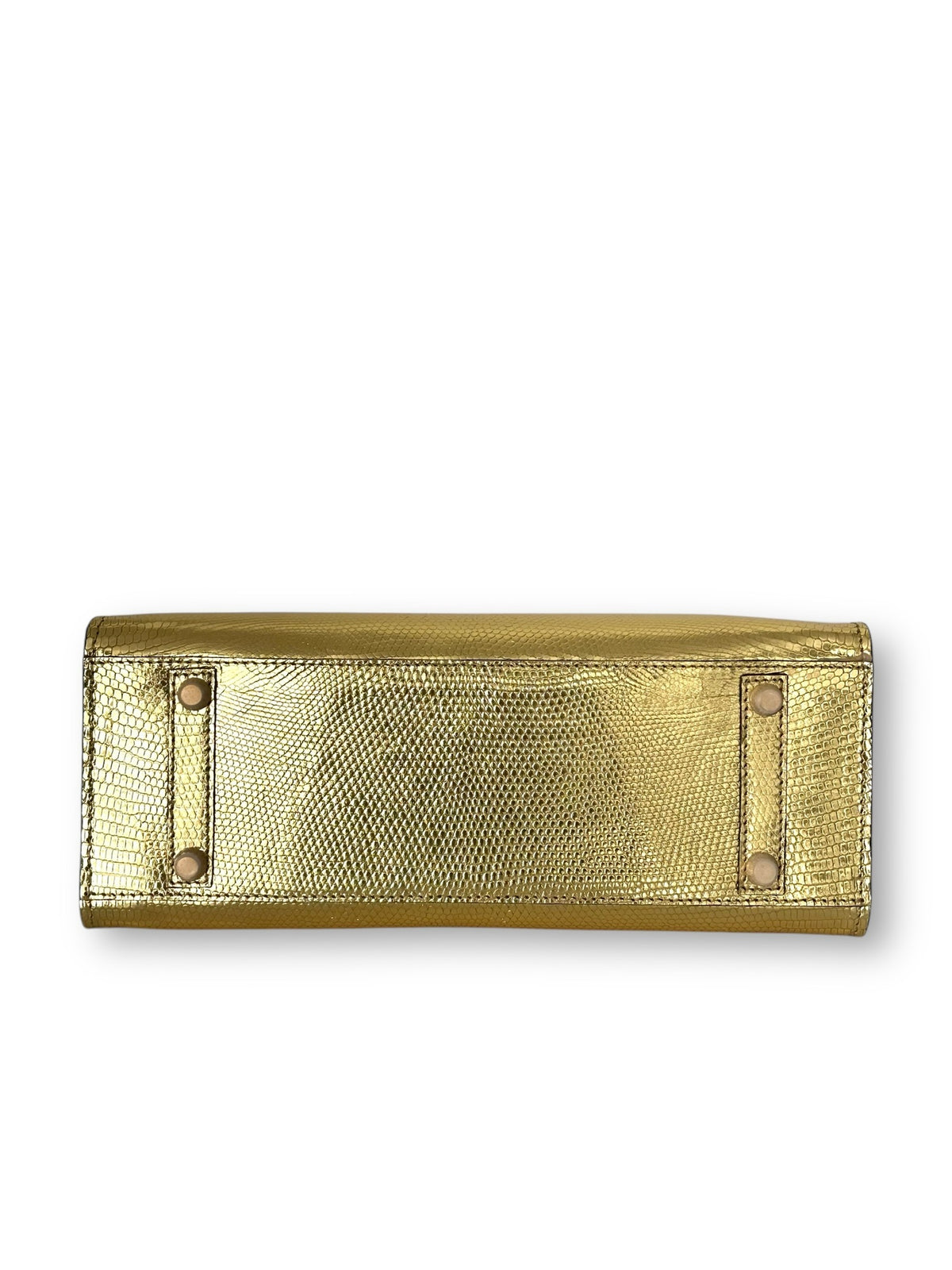 Gold Metallic Lizard - Wrenley Tote image 3