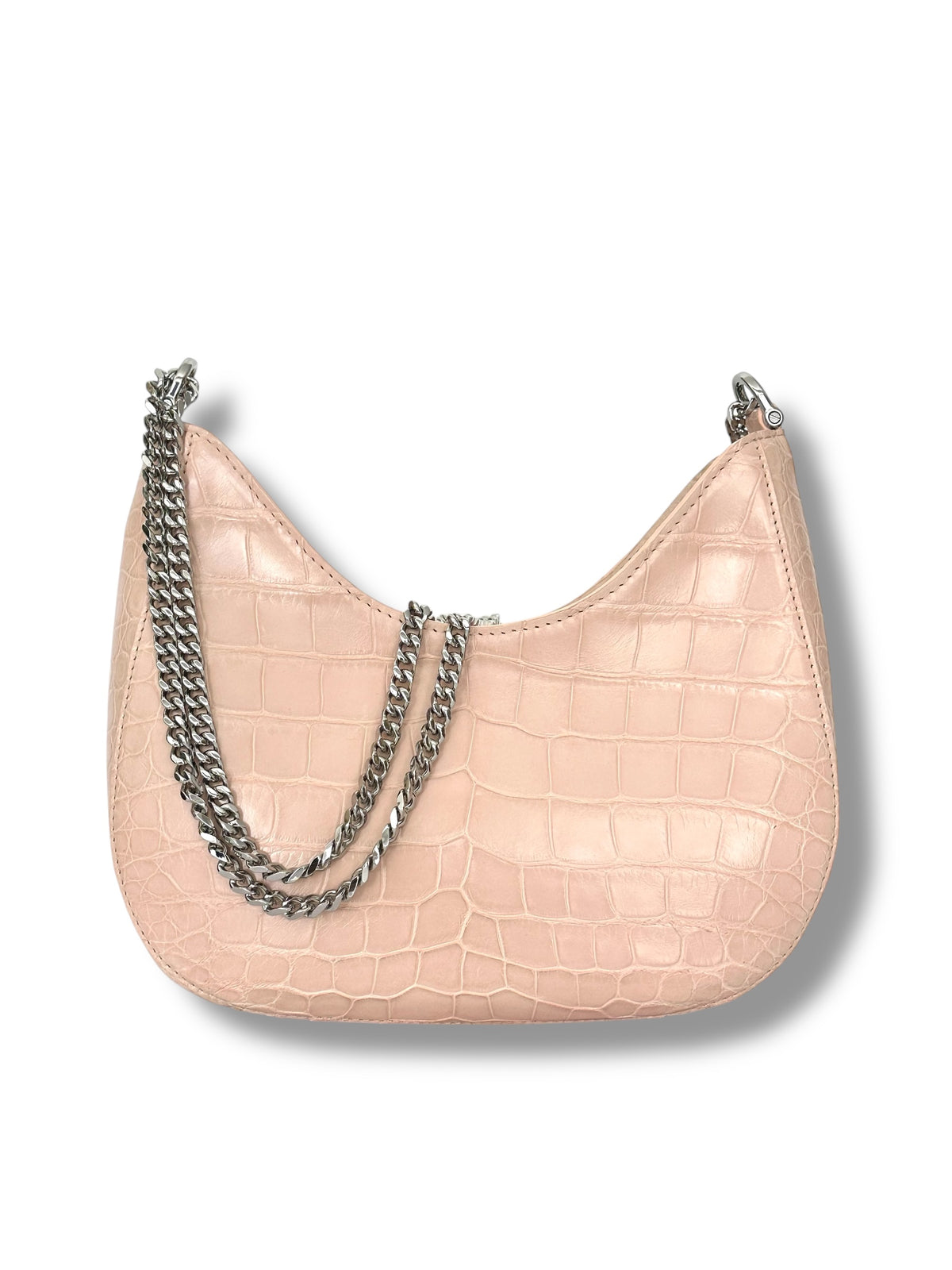 Soft Pink/Nude Alligator - The Blair Hobo image 2