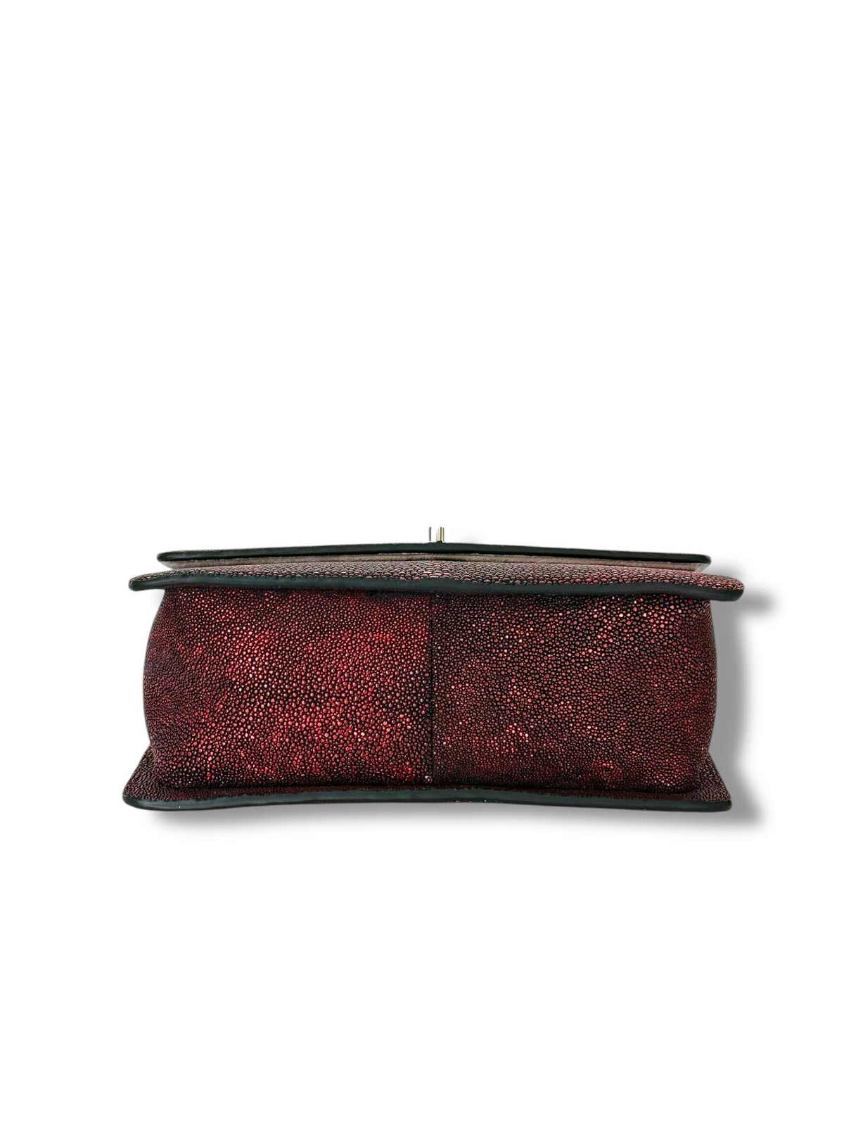 Ruby Jeweled Galuchat - Anka Top Handle image 3