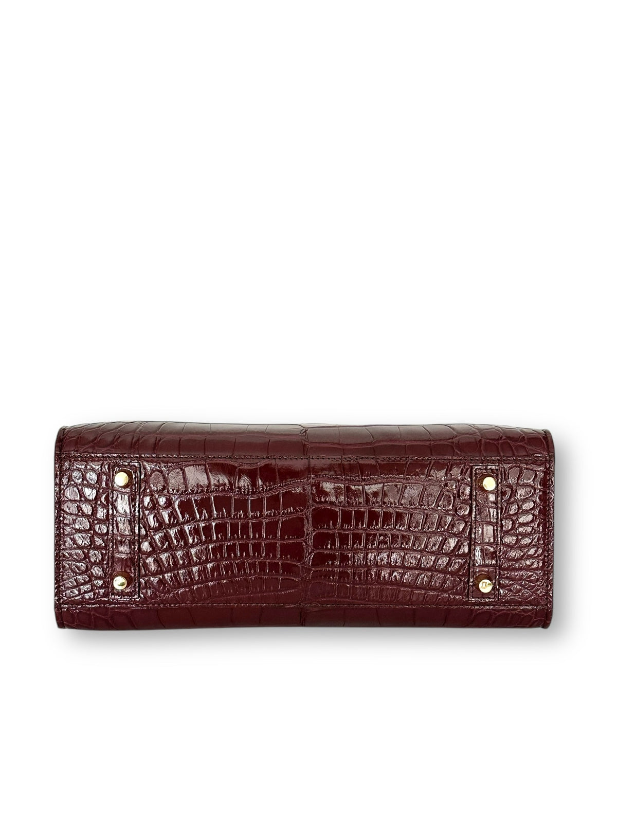 Rich Merlot Alligator - Wrenley Tote image 3