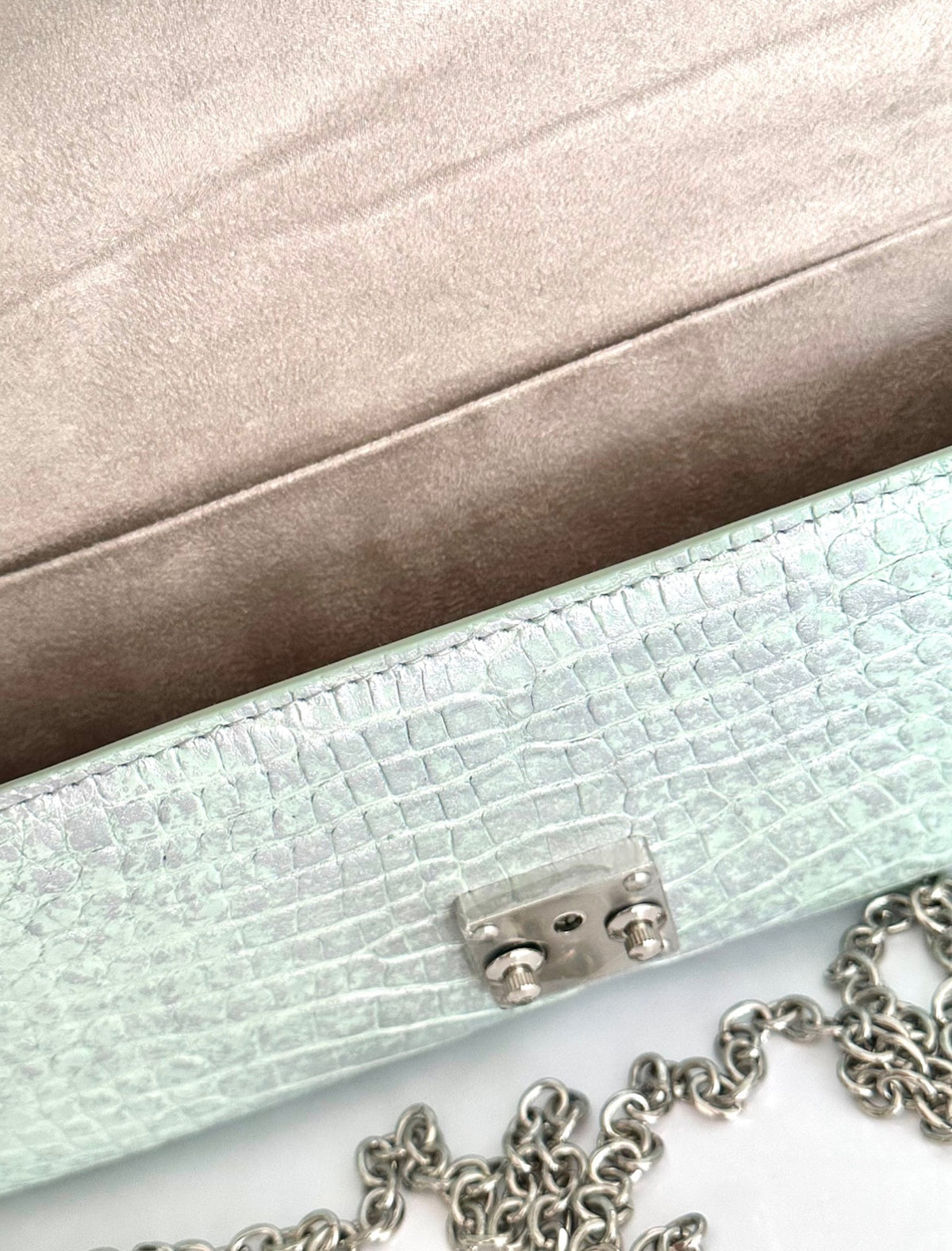 Soft Tiffany Alligator - Minnie Pochette image 3