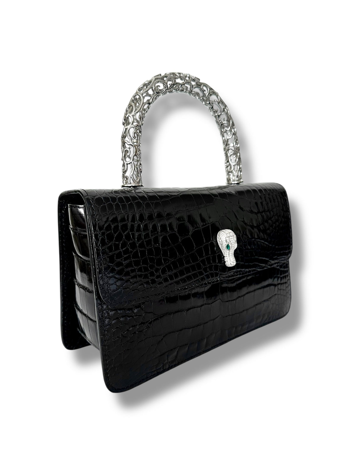 The Alligator Sovereign - The Anka in Black Onyx Alligator
