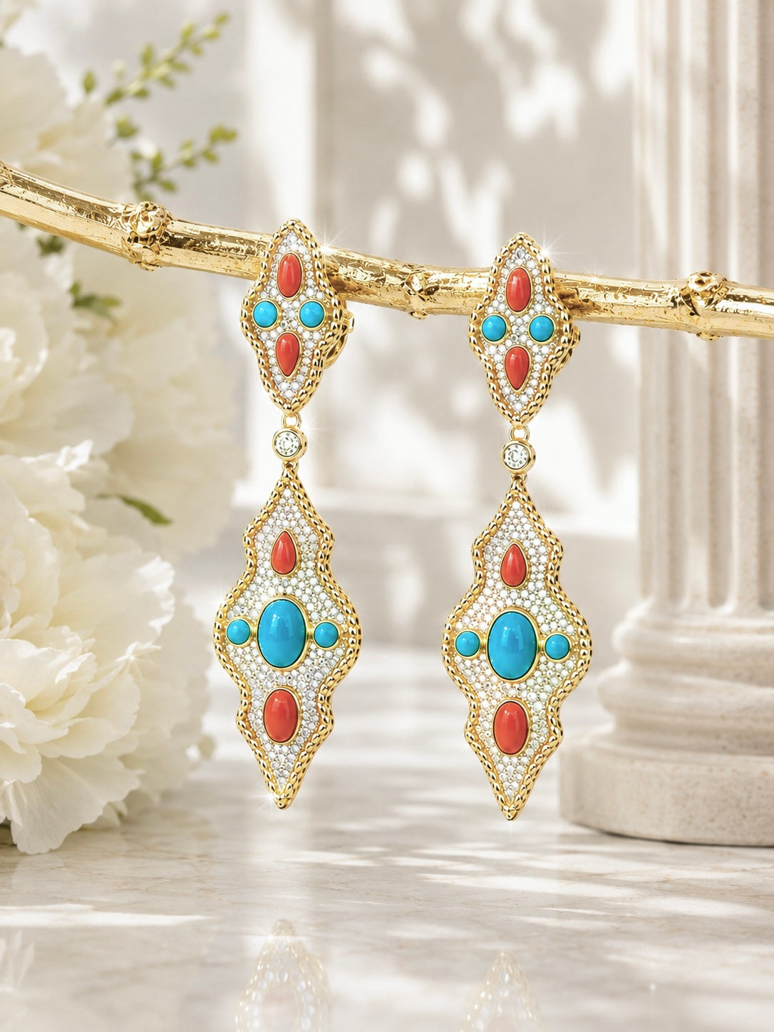 The Palm Royale Earrings