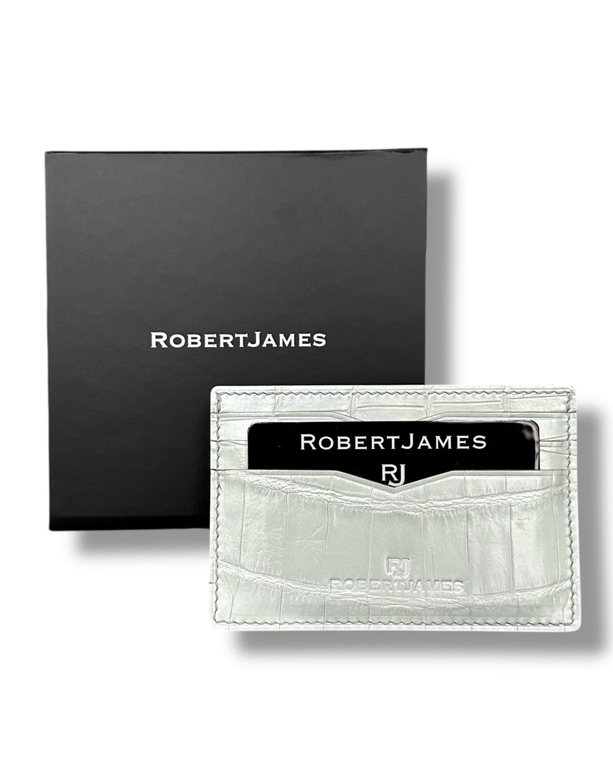 Pearlized Alligator - Card Holder
