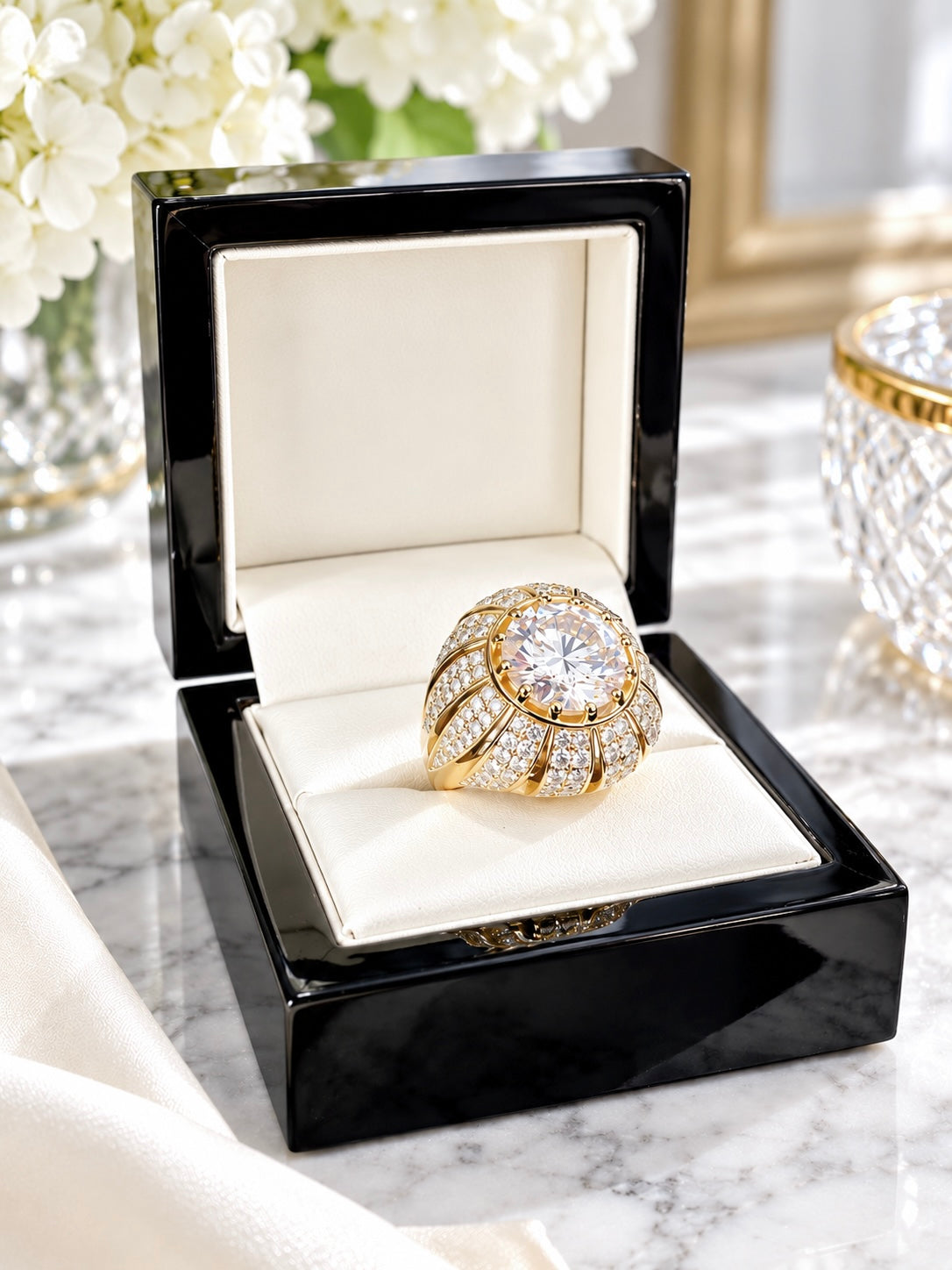 The Grand Bombé Ring