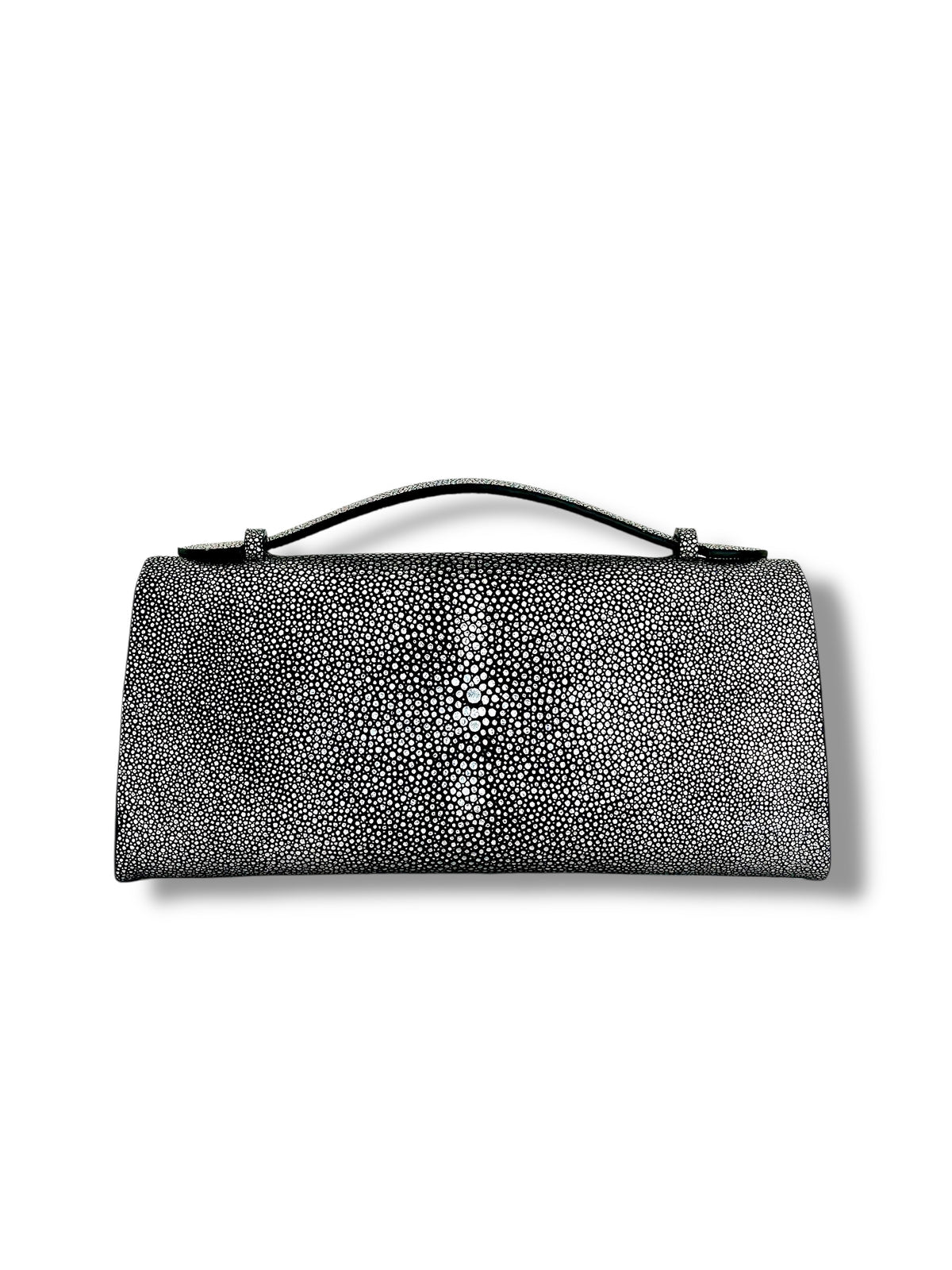 Silver/Aurora Galuchat - Minnie Pochette