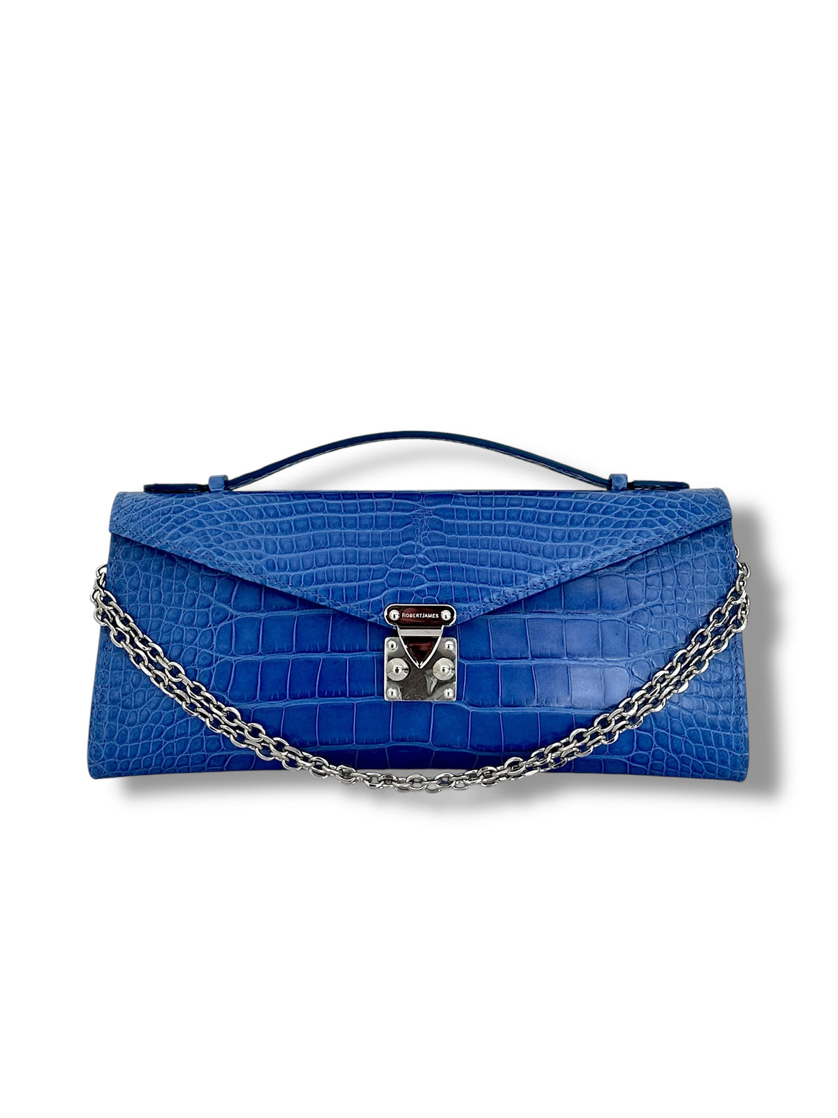 Electric Blue Alligator - The Minnie Pochette image 0