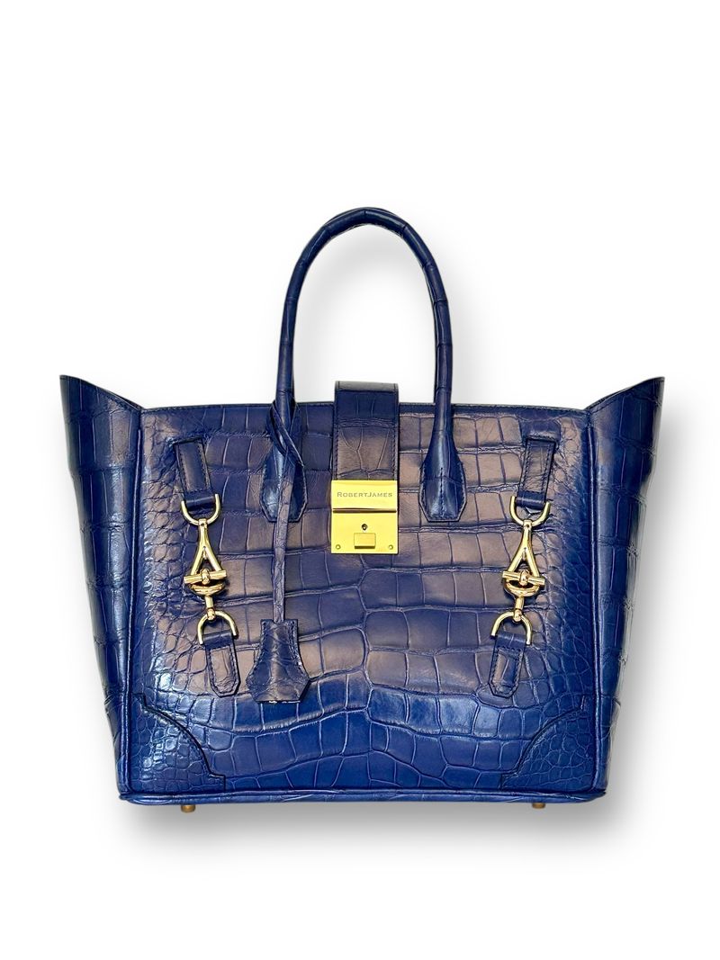 Sapphire Alligator - Hutton Tote image 0